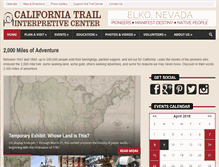 Tablet Screenshot of californiatrailcenter.org